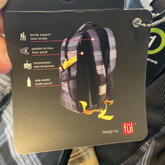 BNWT FUL Backbeat Backpack - Picture 4 of 6